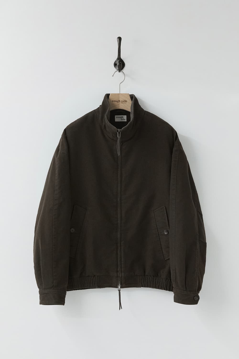 (1) 러프사이드 workaday 워커데이 블루종 다크브라운 1사이즈 상품이미지1