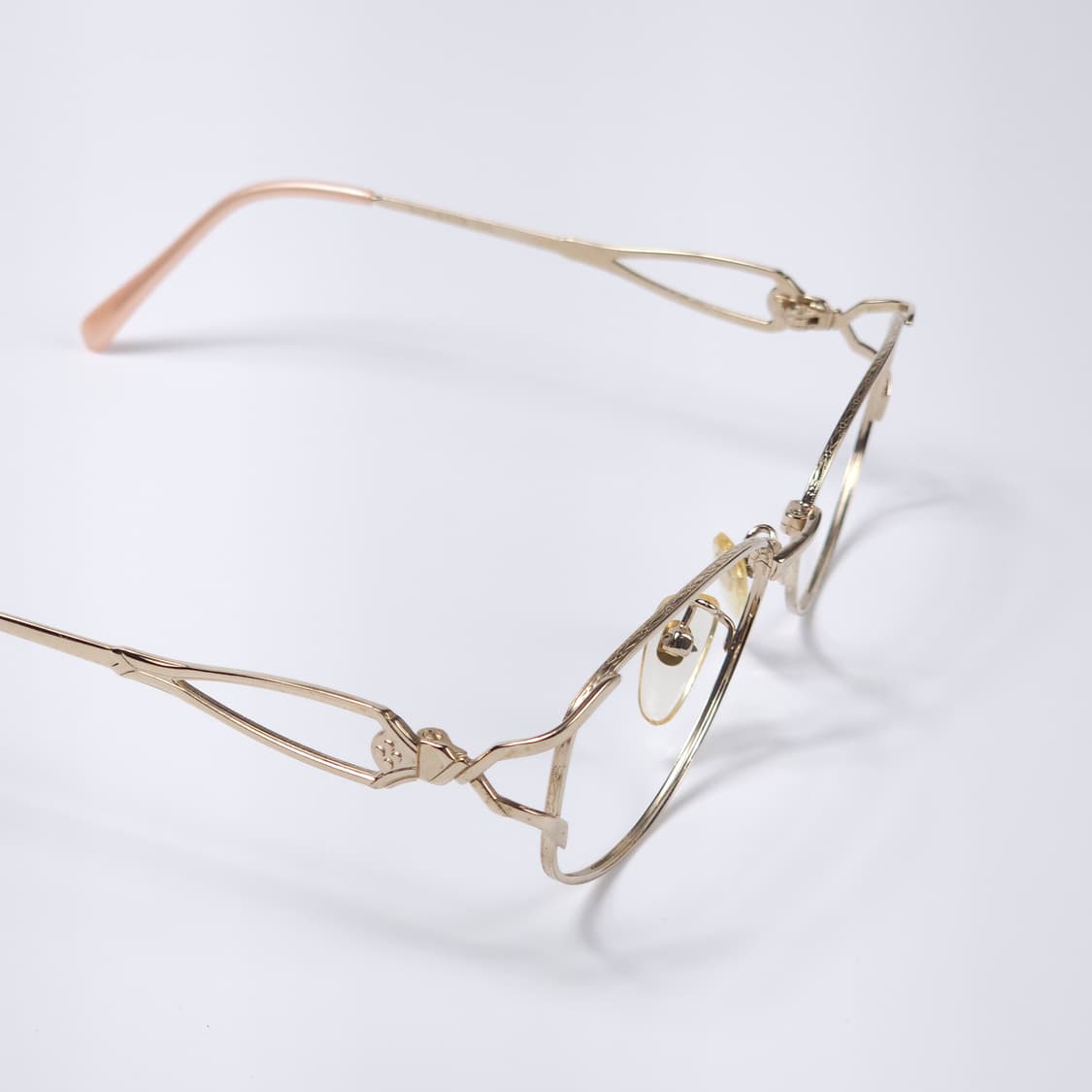 22K 도금 프랑스 90년도 빈티지 안경 상품이미지6