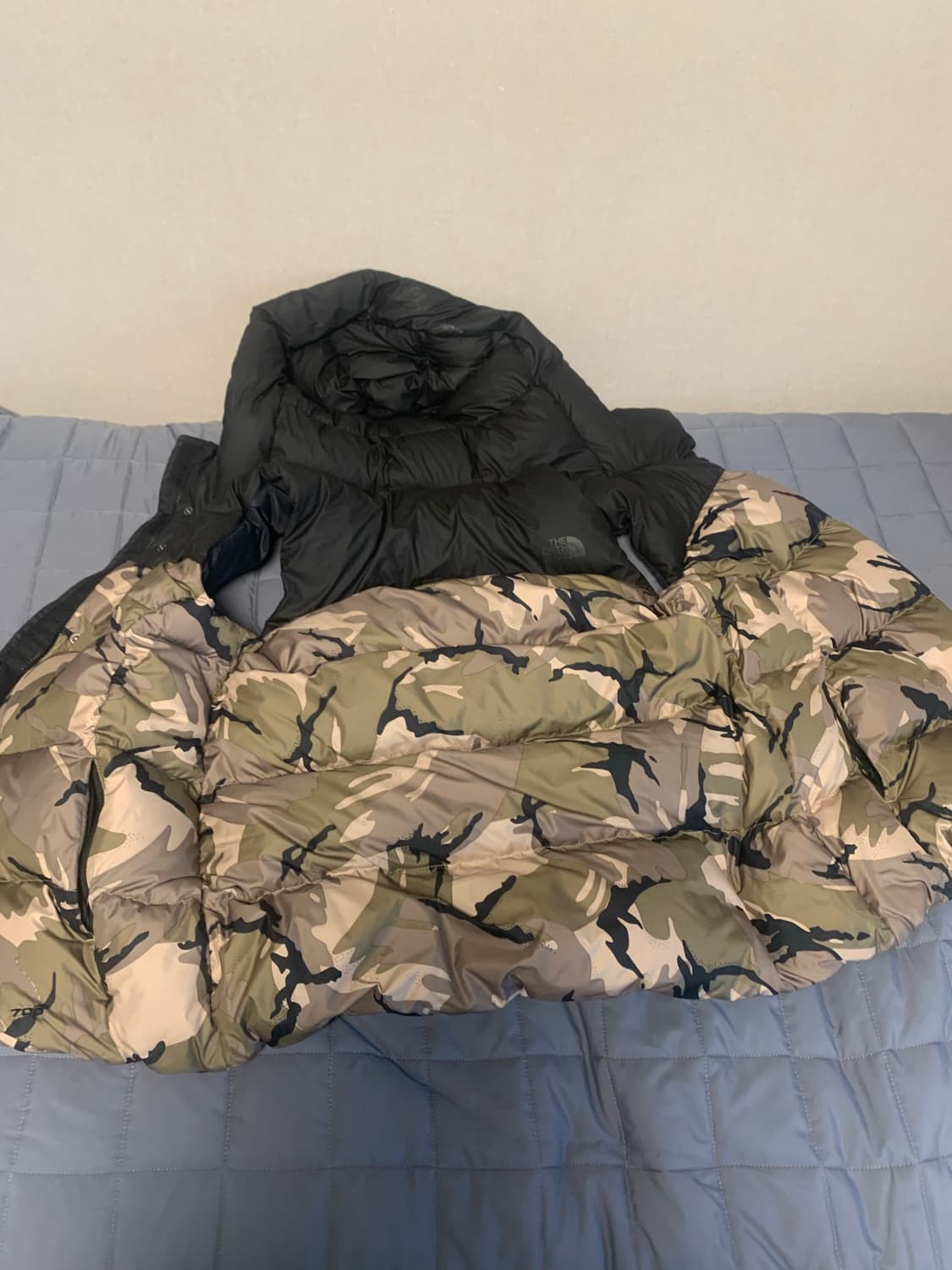 노스페이스 눕시 조끼패딩 카모 상품이미지5