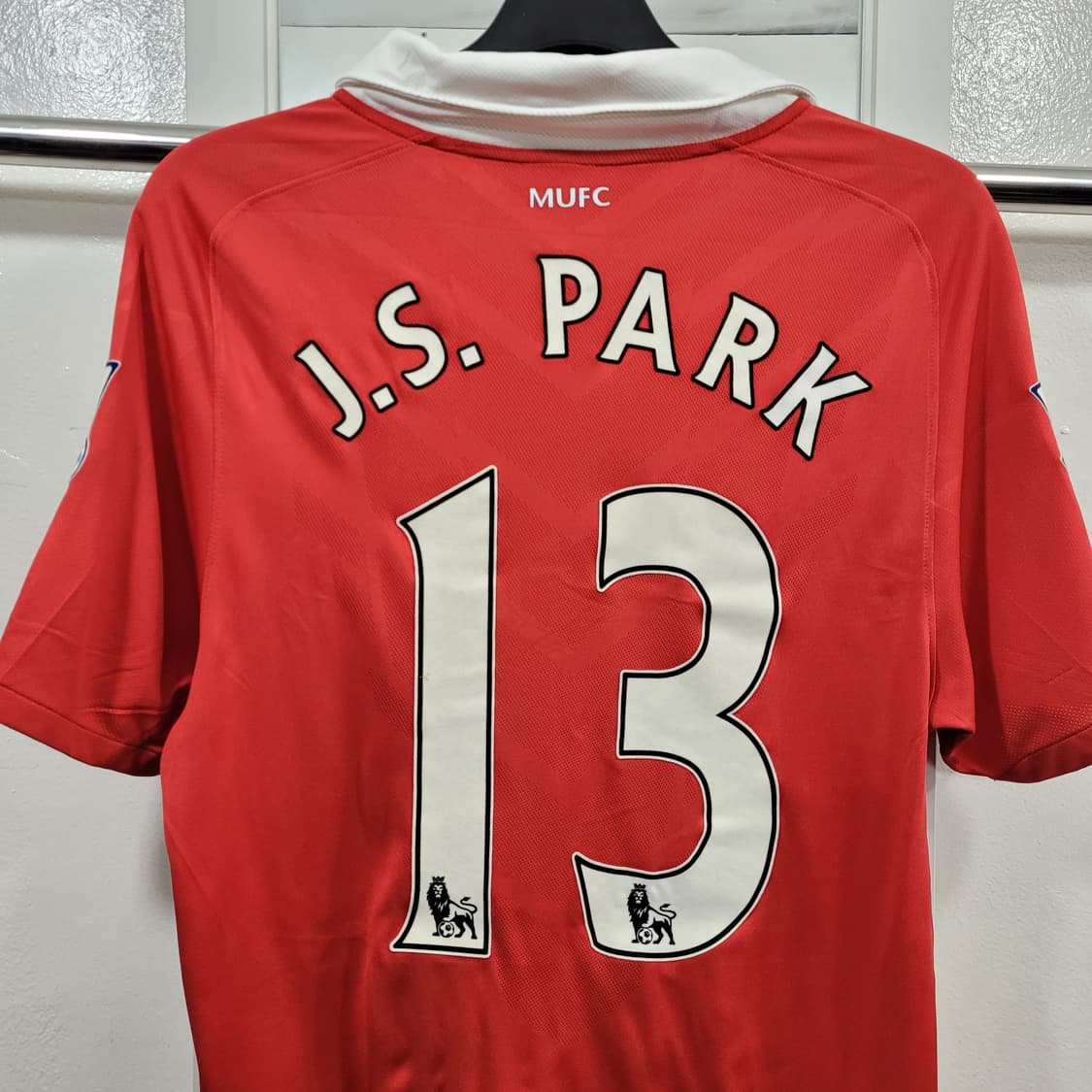 S 나이키 10-11 맨체스터 유나이티드 박지성 유니폼 상품이미지2