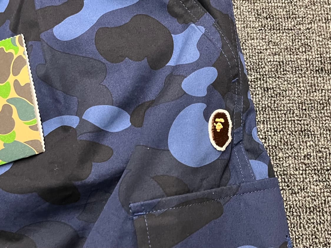 [S,M,2XL] 베이프 컬러카모 6포켓팬츠 새제품 상품이미지3