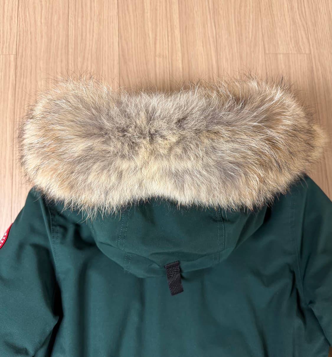 캐나다구스 트릴리움 진녹색 퓨전 M사이즈 판매합니다. 상품이미지4