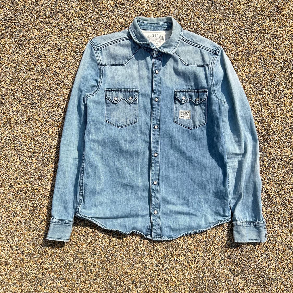 타미힐피거 데님(Tommy hilfiger denim) 데님 셔츠 상품이미지1