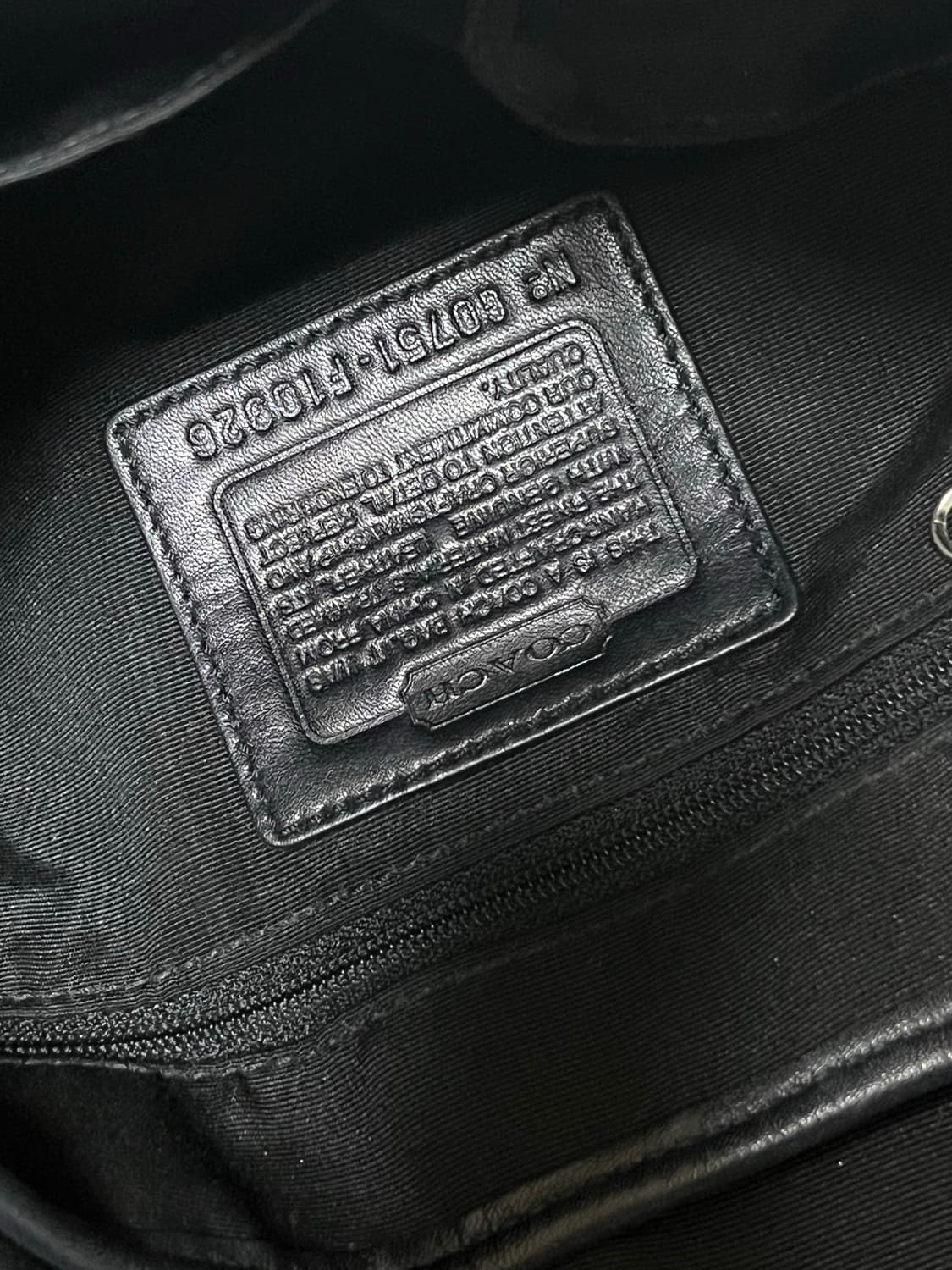 vintage coach signature shoulder bag 상품이미지8