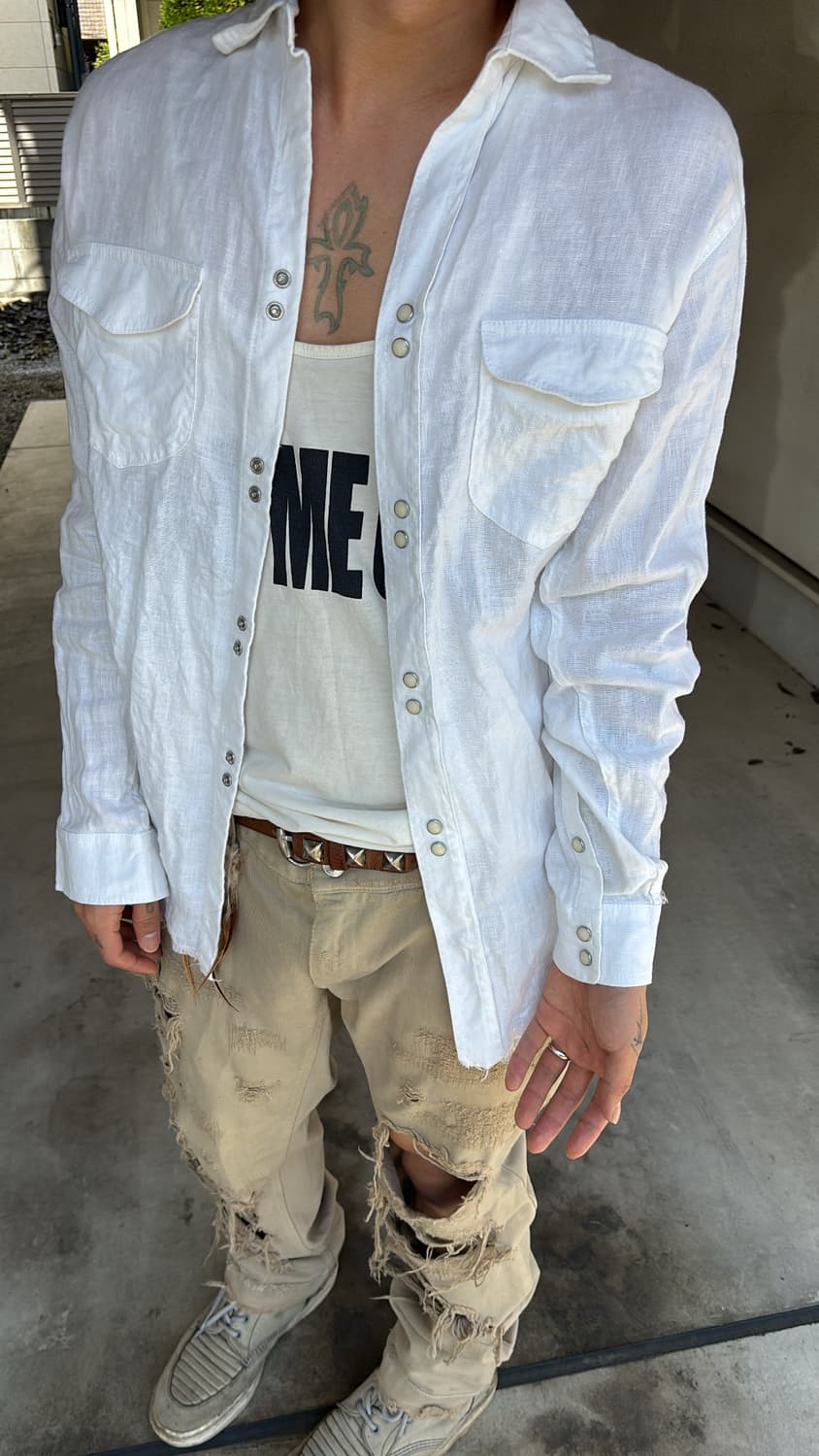 Yoomo Jpn Button Shirts 상품이미지3