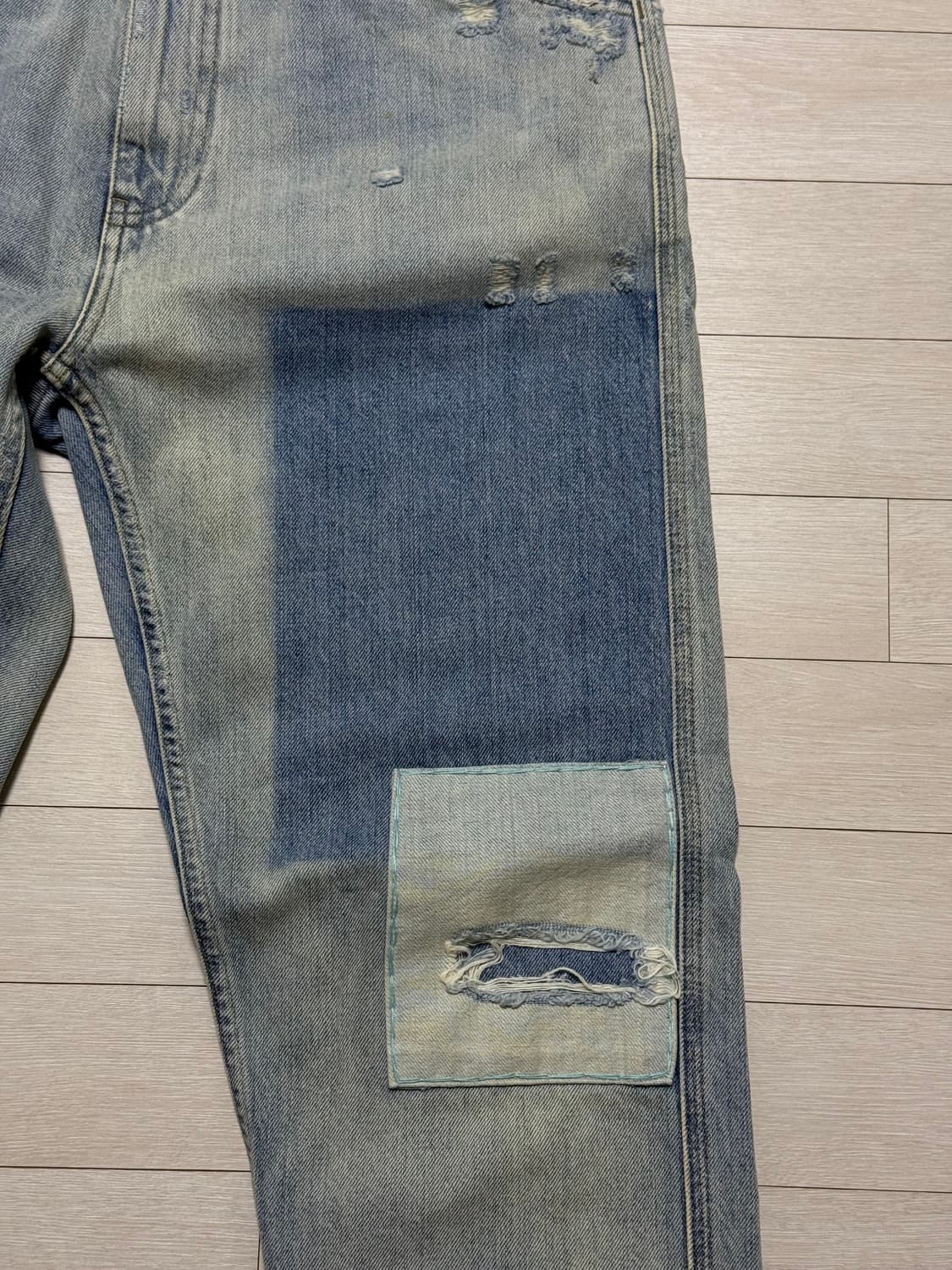 클로즈드 데미지 아이스데님 상품이미지3