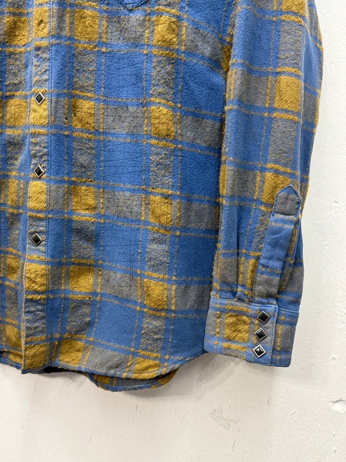 Japan Sifury Western Plaid Flannel Shirt 상품이미지3