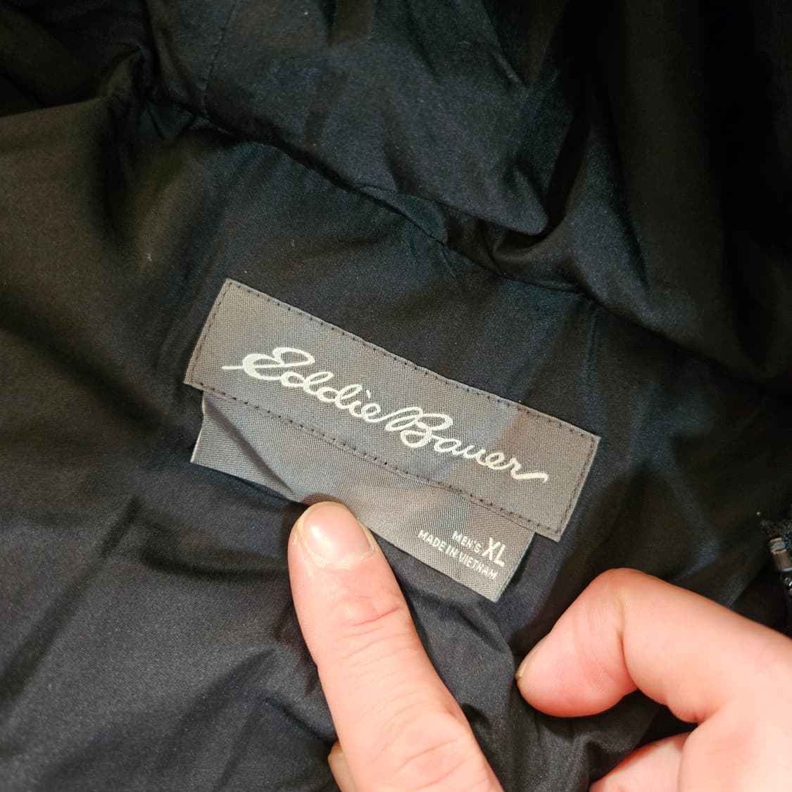 에디바우어 22FW 퀄팅 후드 패딩 점퍼 XL size 상품이미지4