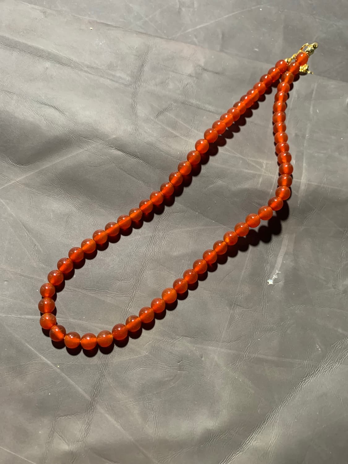 Red pearl necklace 상품이미지3