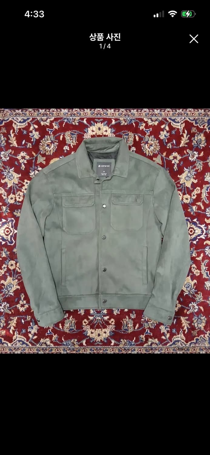 행텐 스웨이드 자켓 상품이미지1