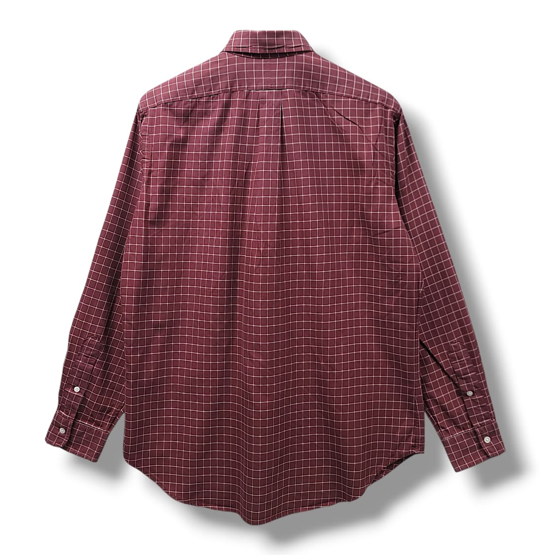 [M] 폴로 브라운 클래식핏 체크 긴팔셔츠 상품이미지2