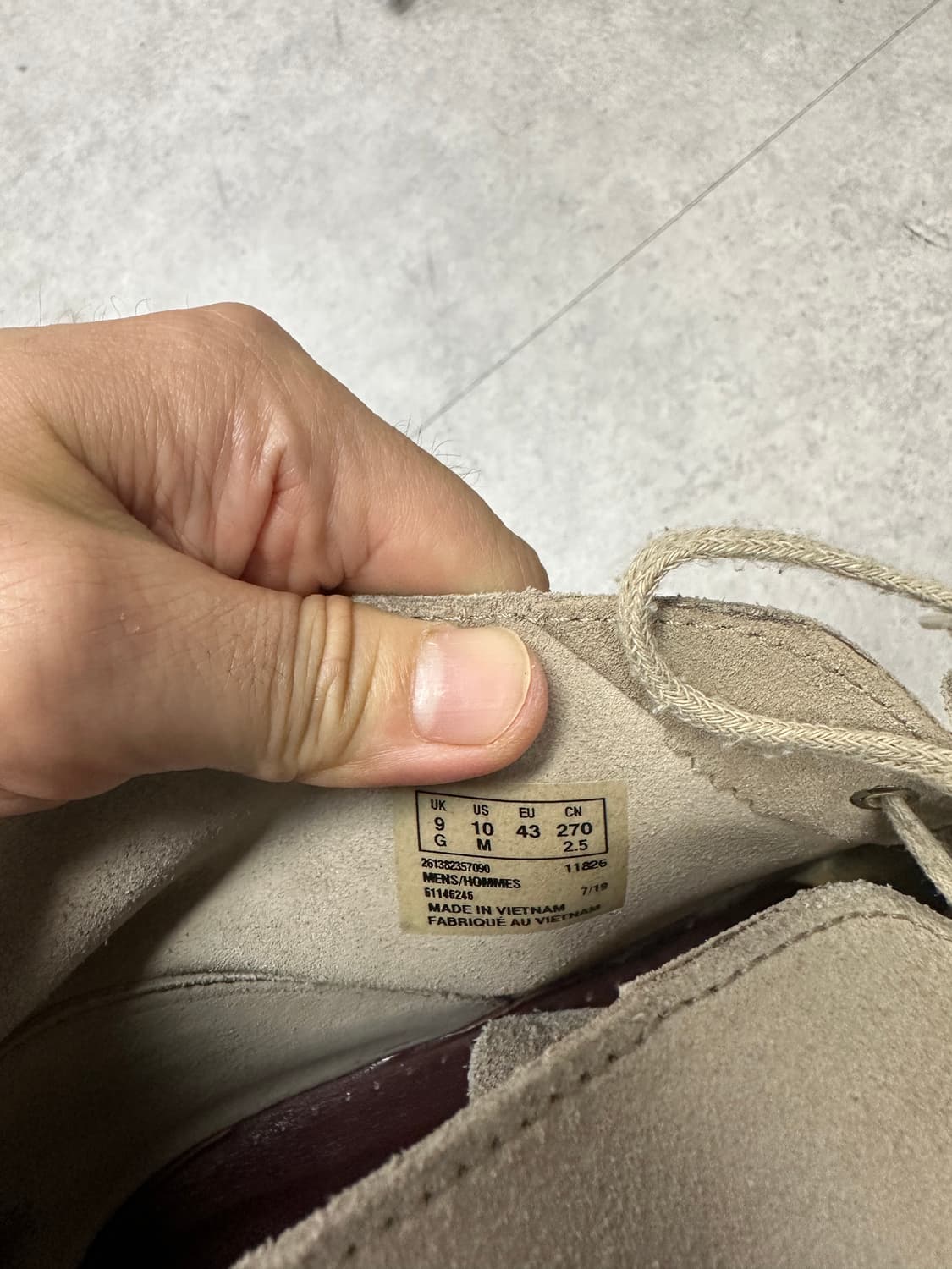 Clarks(클락스) Desert Boots(데저트 부츠) 샌드 스웨이드 상품이미지5