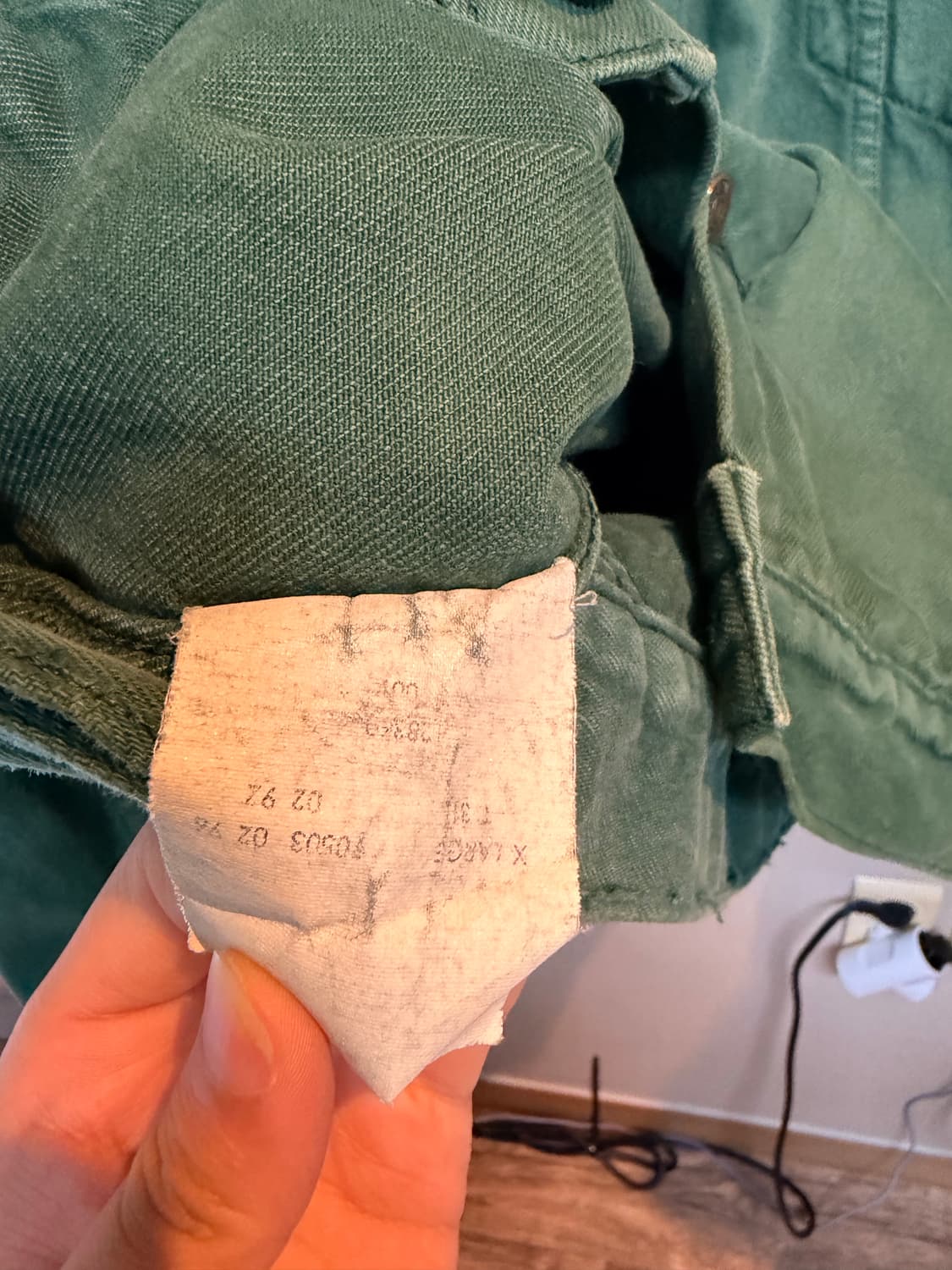 리바이스 빈티지 그린 페이딩 3세대 트러커 xl 상품이미지8