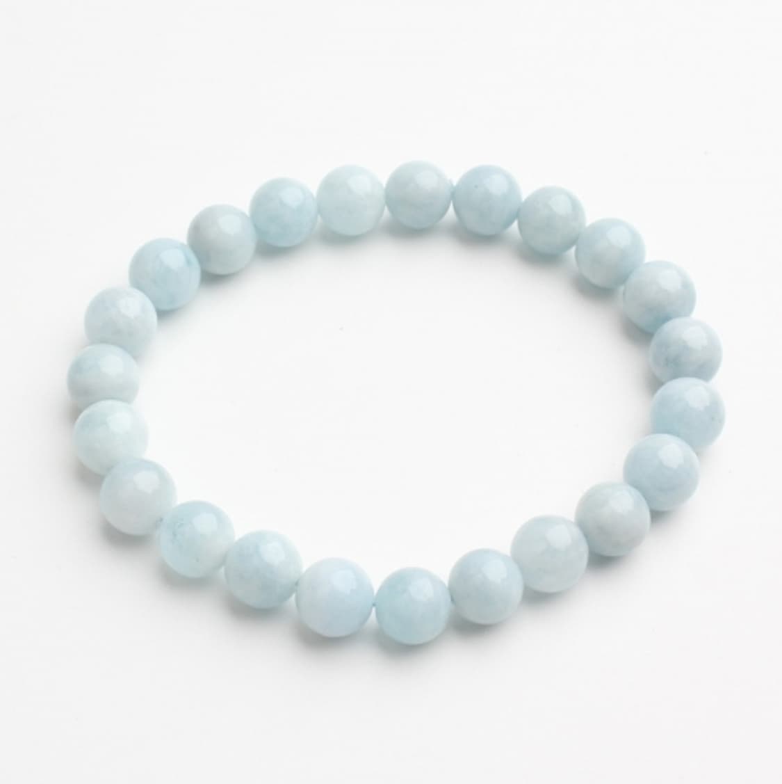 아쿠아마린 쿤자이트 원석 팔찌 세트 상품이미지4