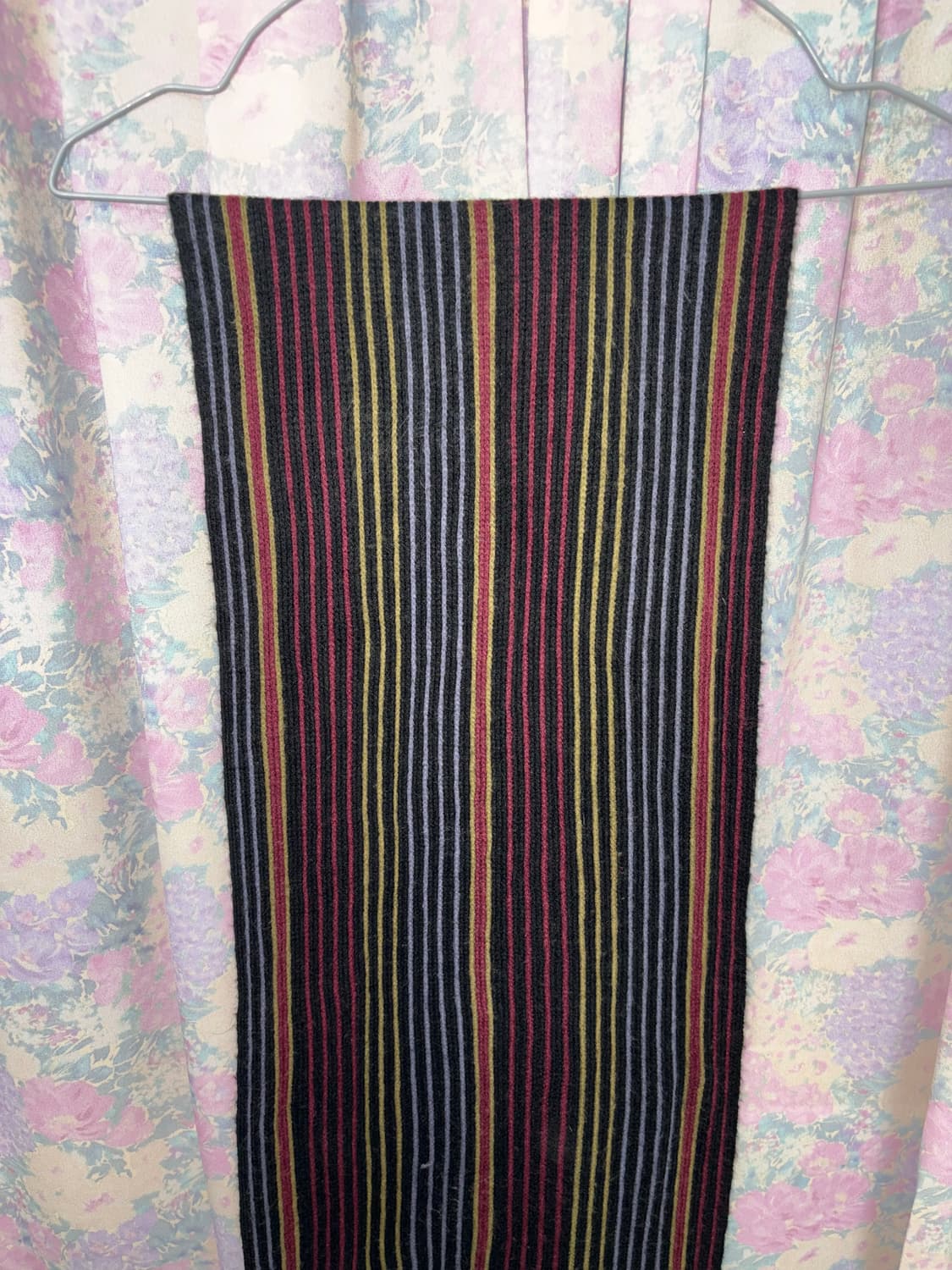 블랙 스트라이프 머플러 상품이미지6