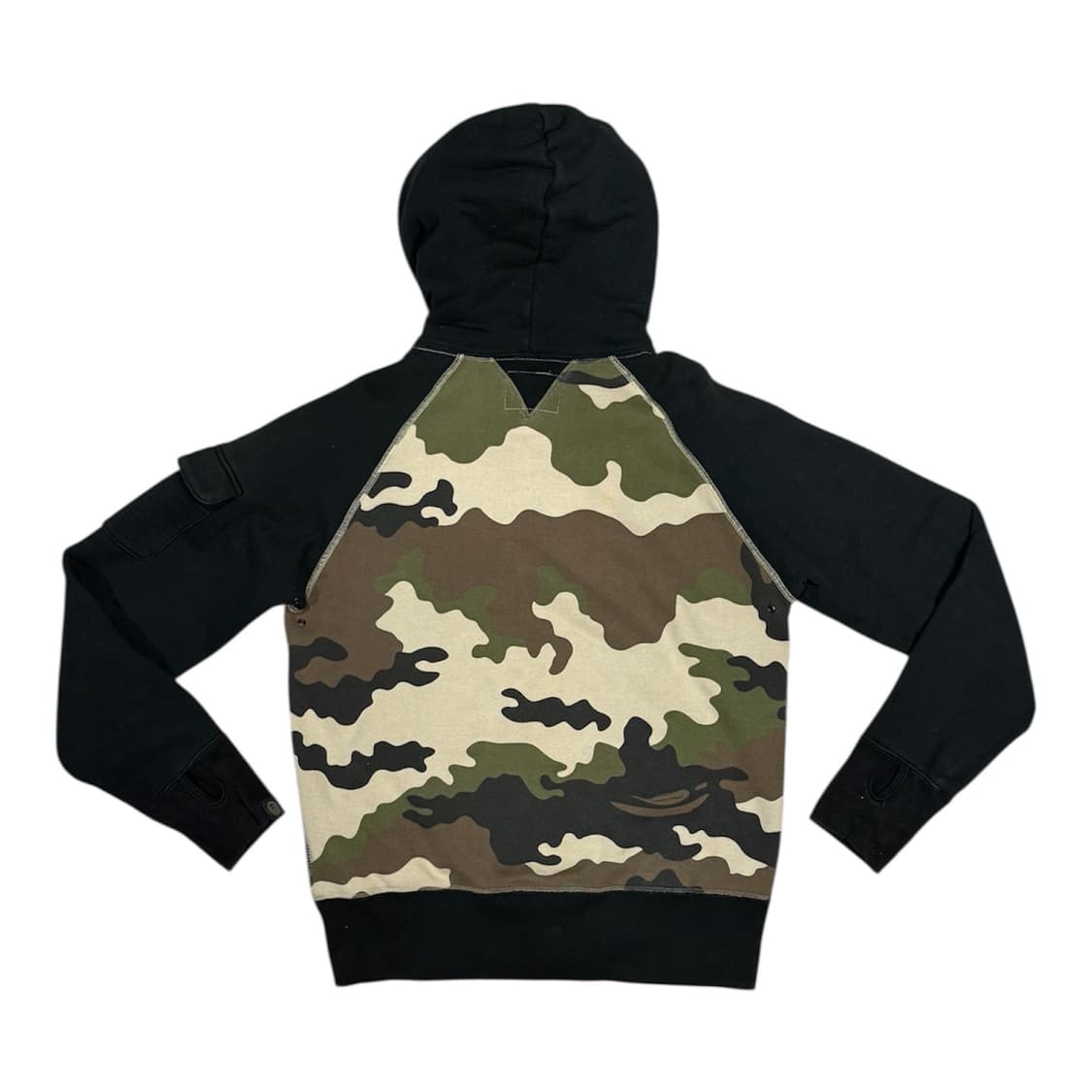 니고 시절 진짜 베이프 카모 택티컬 후드티 상품이미지2