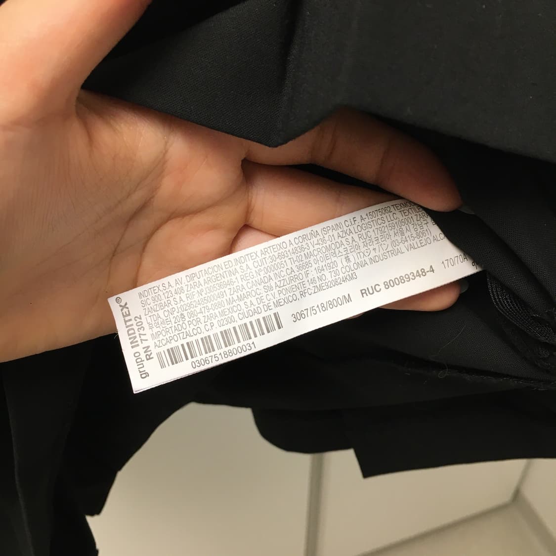 ZARA 자라 플리츠 미니 스커트 M 상품이미지10