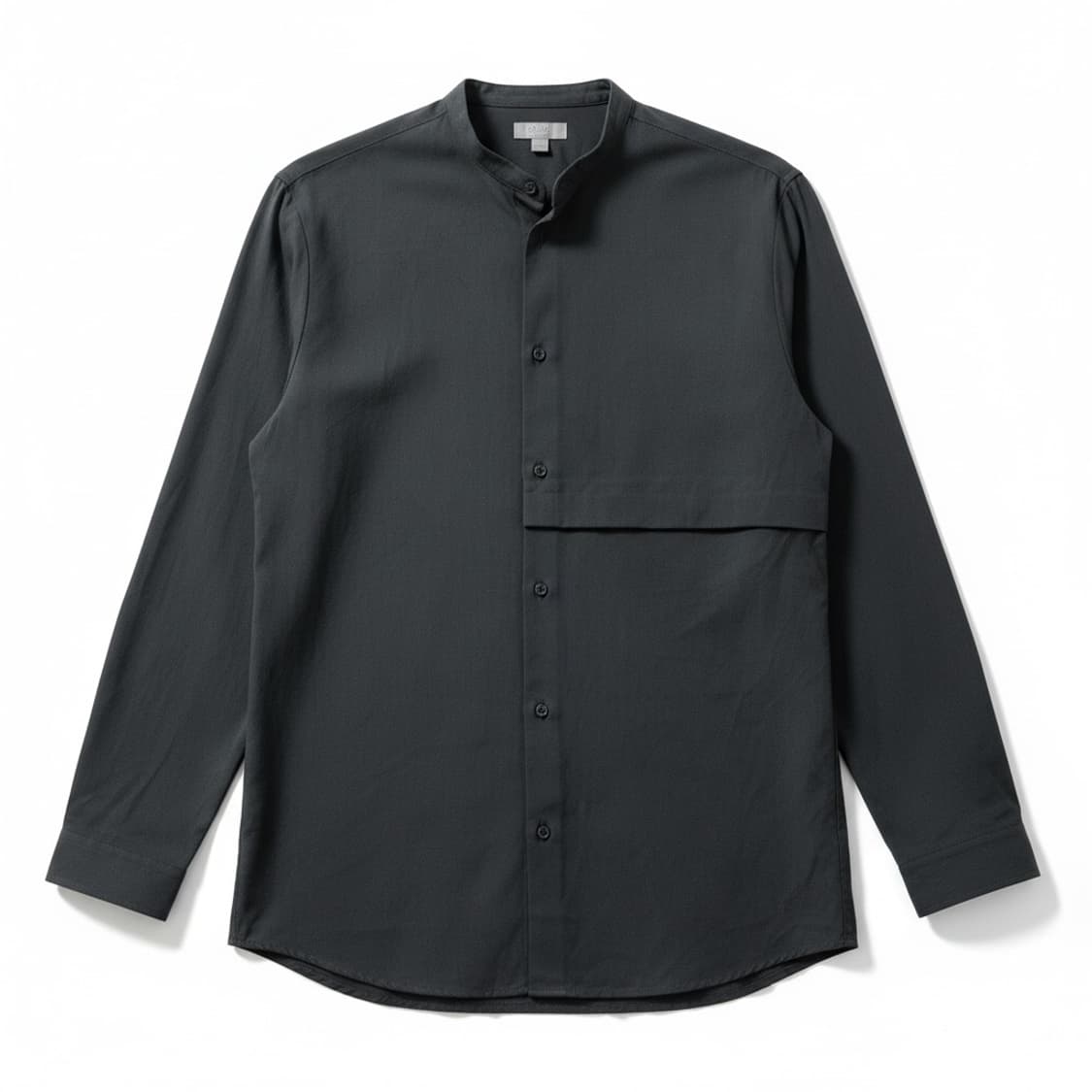COS 차이나 카라 셔츠 다크 그레이 상품이미지1