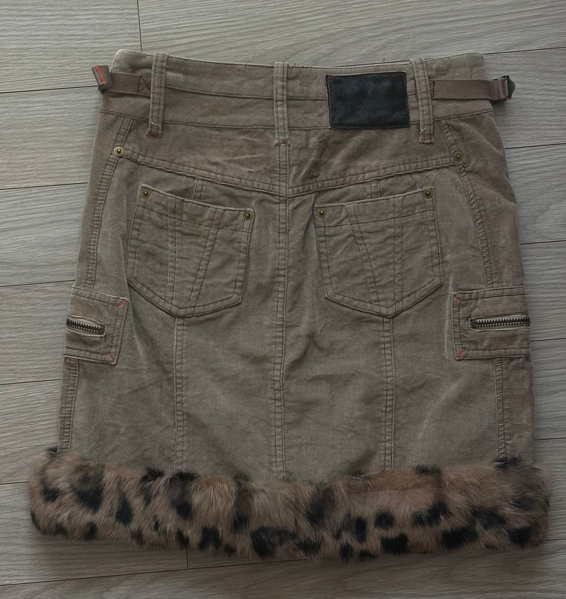 🪽차일드매거진🪽카모 빈티지 스커트 상품이미지2