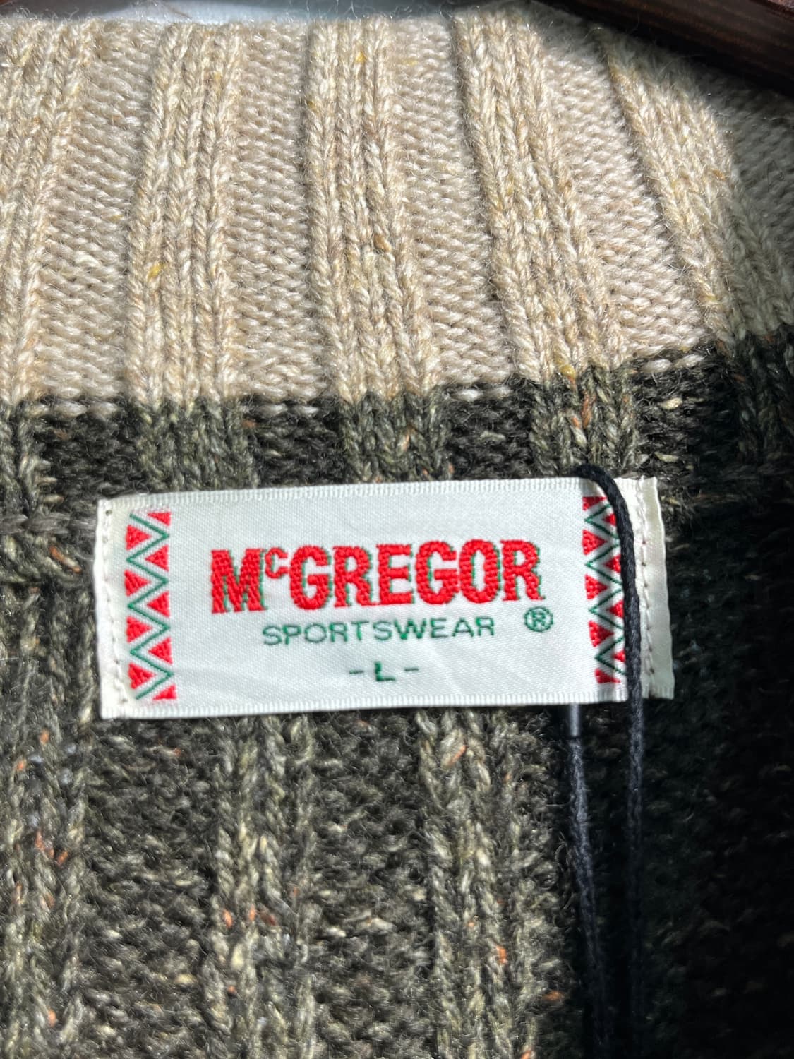 Mcgregor 맥그리거 노르딕 울 반집업 L~XL 상품이미지6