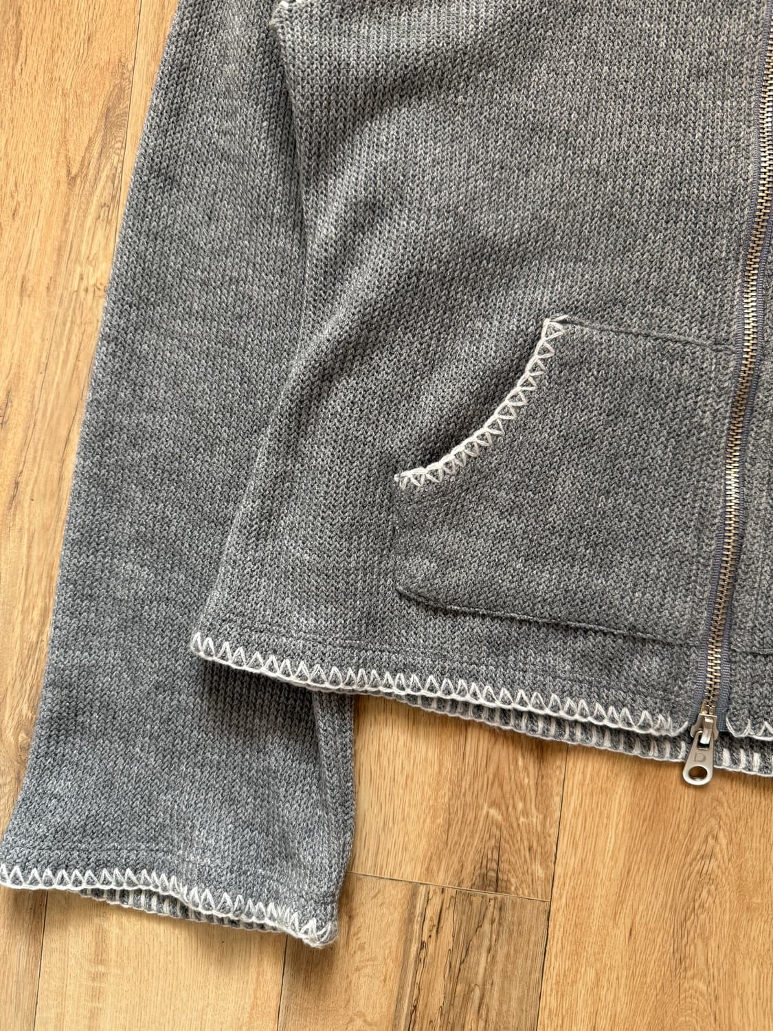 폴리수엠 니트 후드집업  상품이미지5