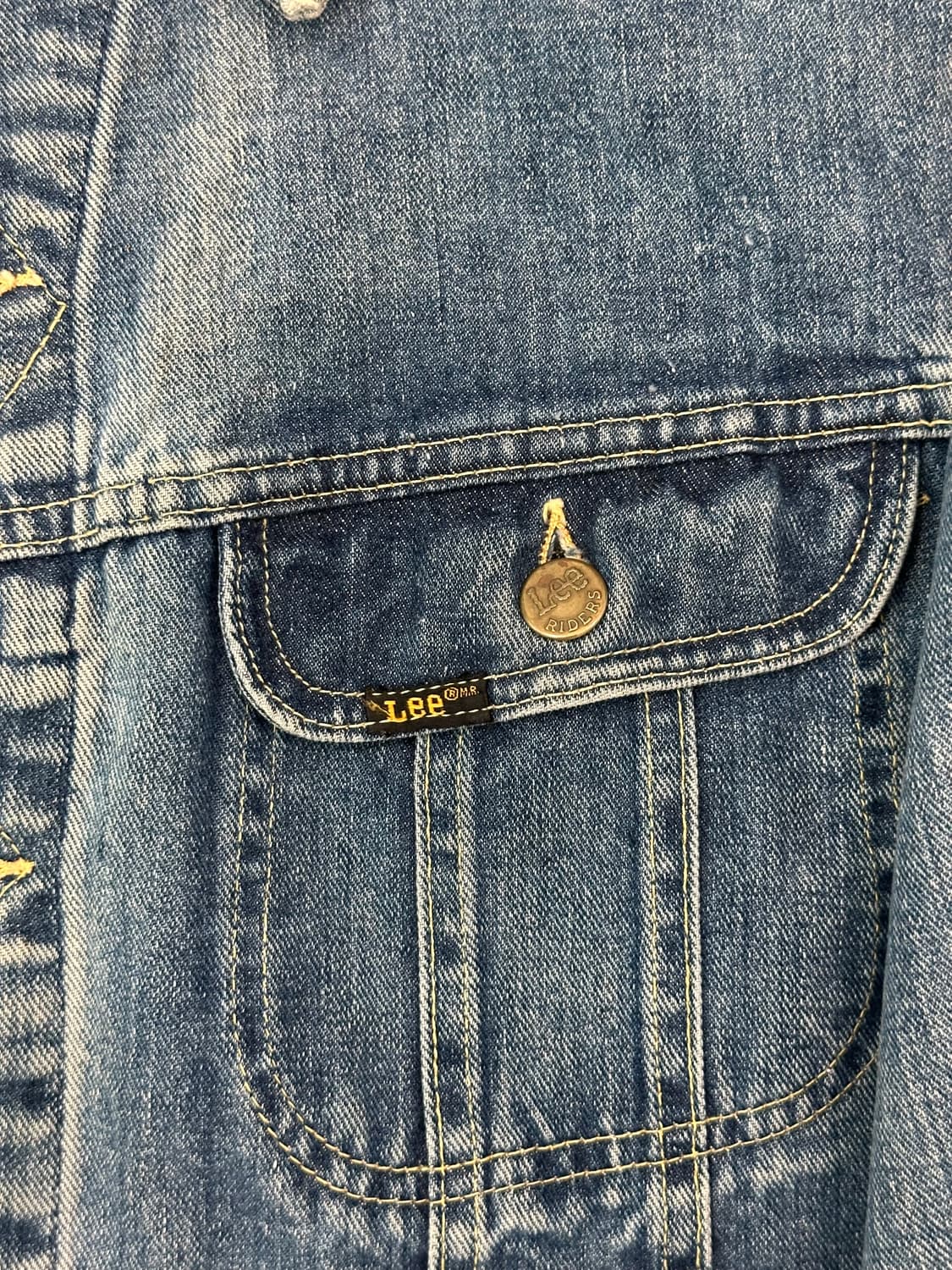 🇺🇸 60~70s USA 리 Lee 101-j 데님 자켓 (44) 상품이미지2