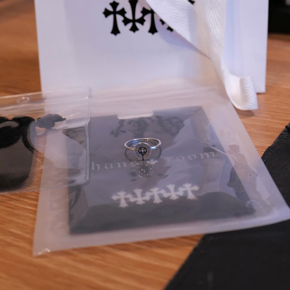 [us8, ks17호] 크롬하츠 홀스슈 버블검링 상품이미지4