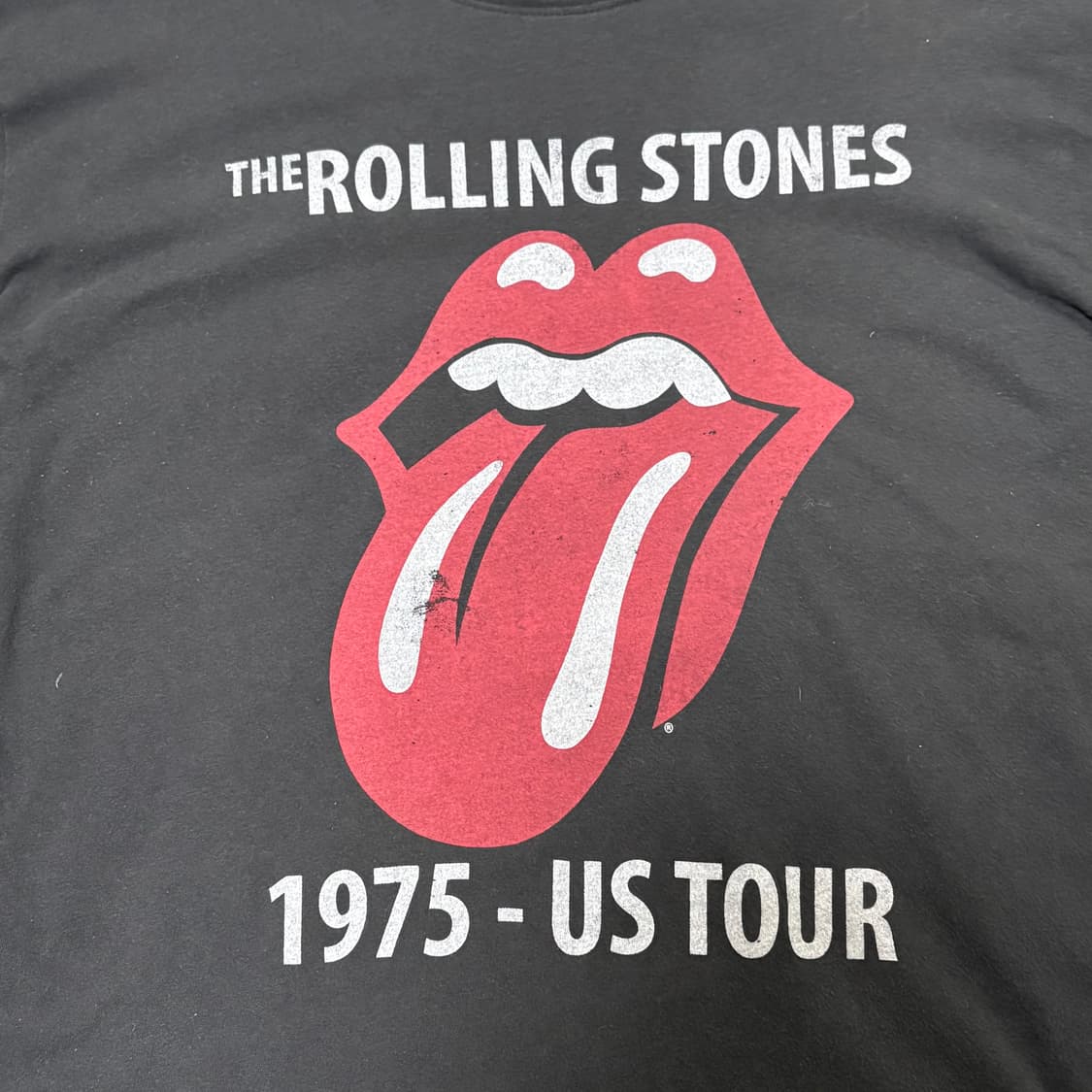 롤링스톤즈 1975 US TOUR 티셔츠 상품이미지2