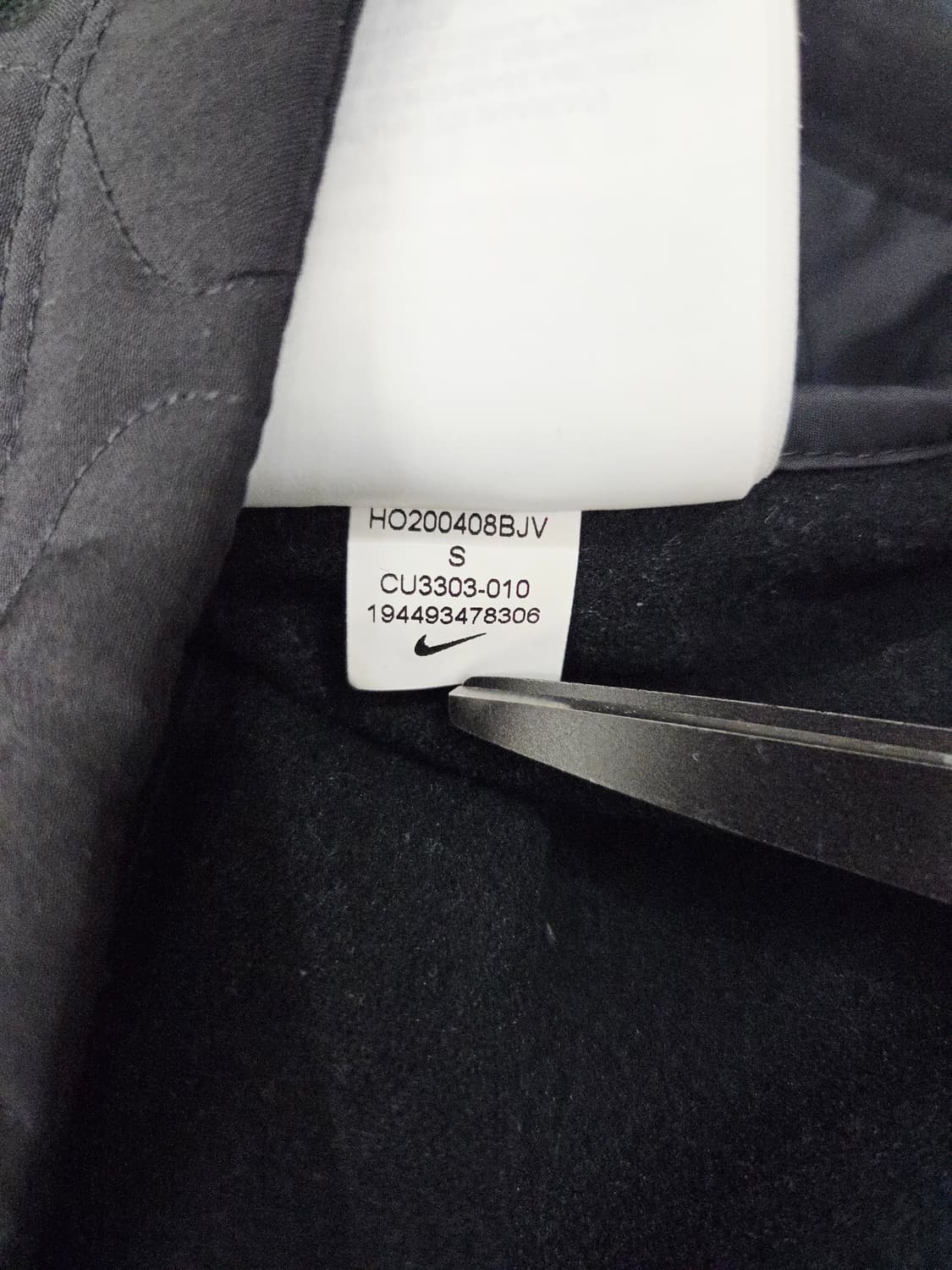 나이키 에어로레이어 러닝 패딩 베스트 블랙 상품이미지9