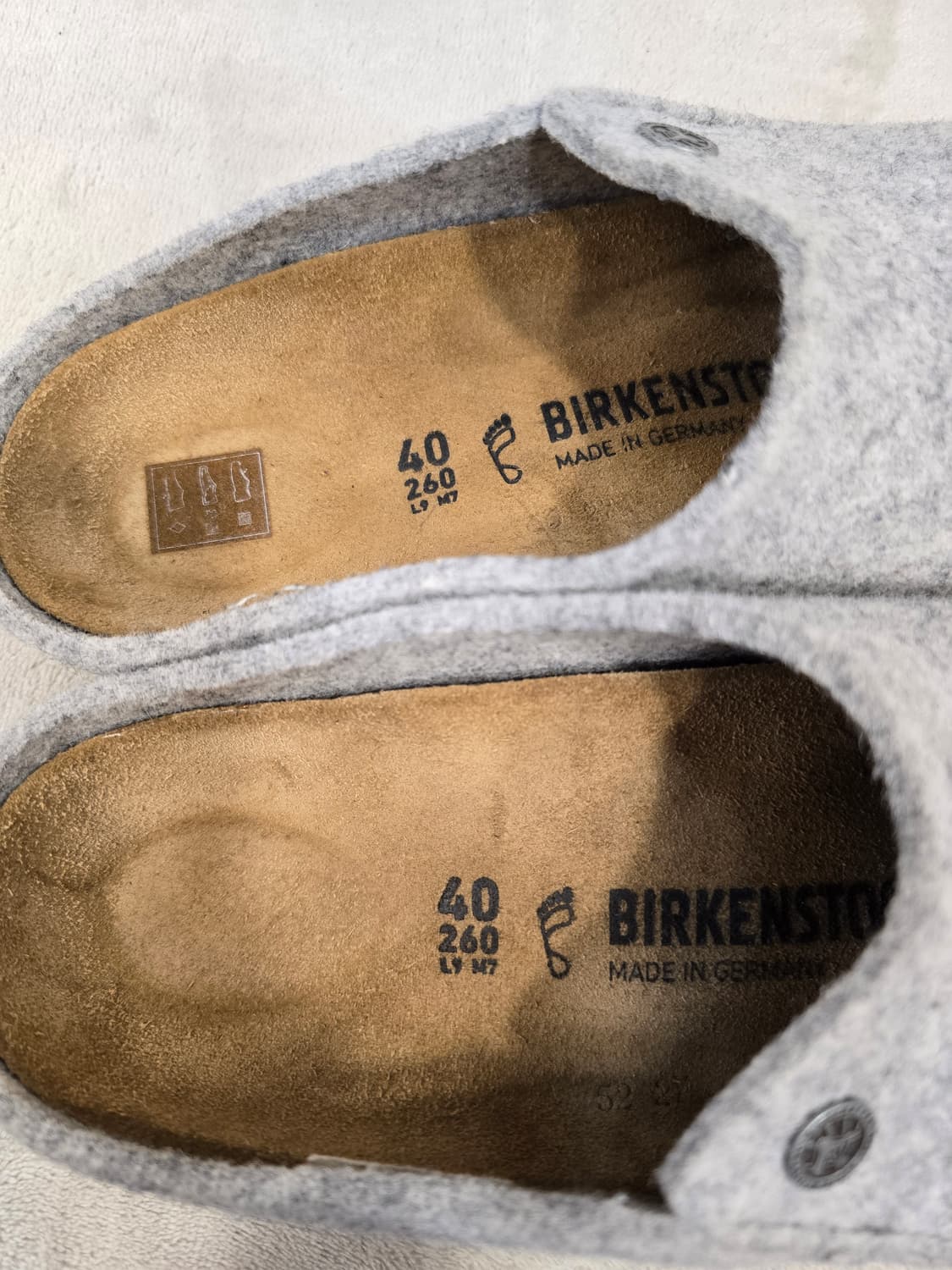 버켄스탁 체르마트 펠트 슬리퍼 260mm 상품이미지7