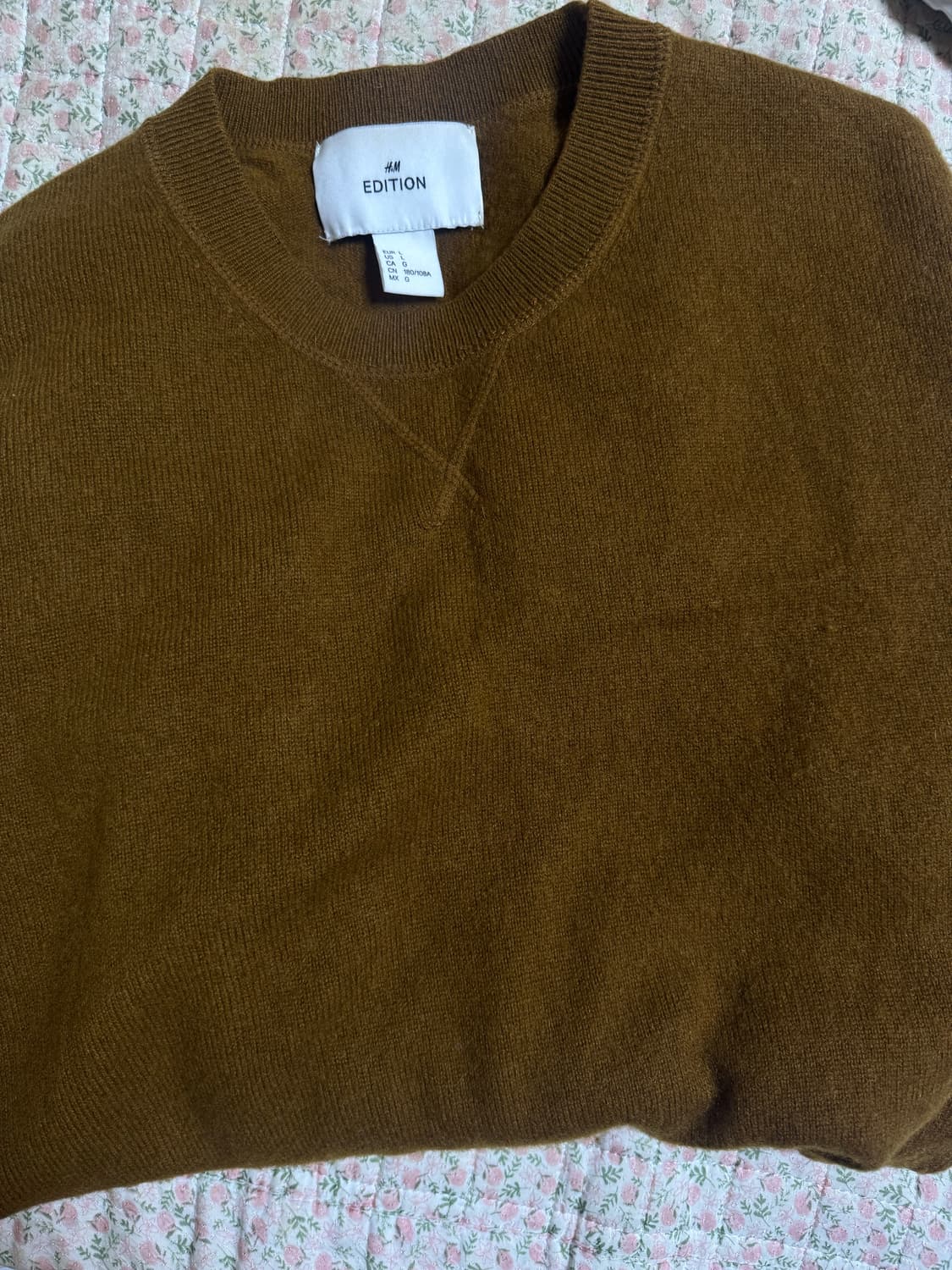 h&m 에디션 캐시100 니트  상품이미지3