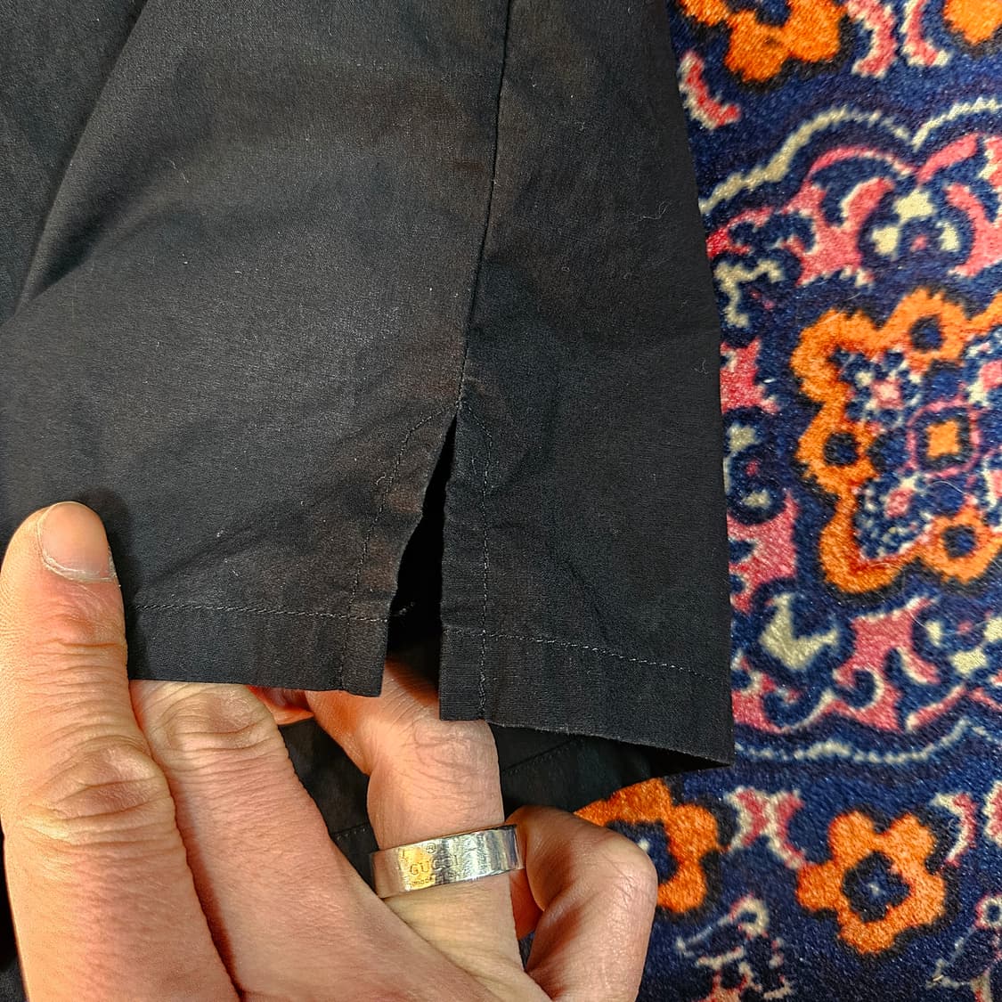 팬디(FENDI) 나일론 반팔 루즈핏 포켓 셔츠 M size 상품이미지4