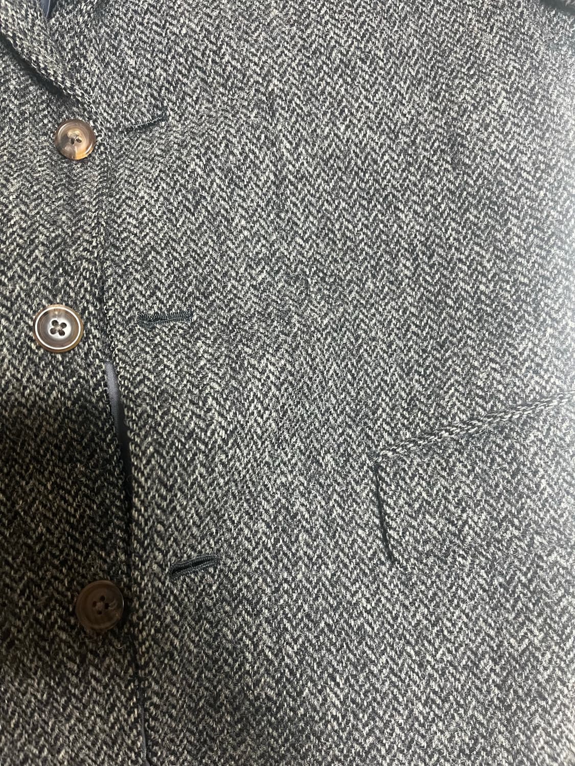 해리스트위드 자켓 제이프레스 상품이미지5