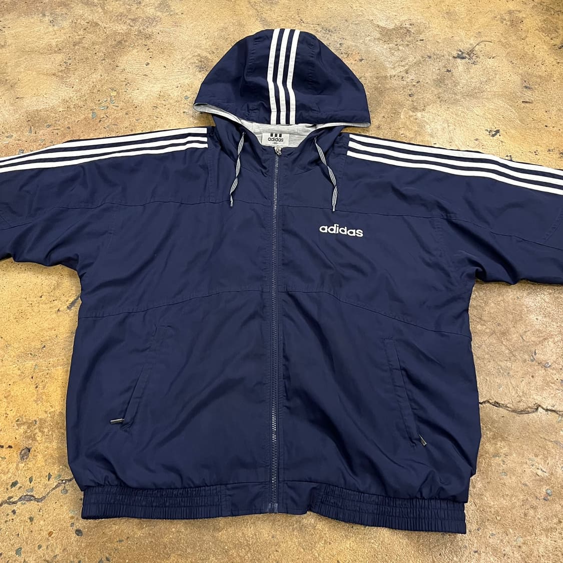 [정품/100] 아디다스 올드스쿨 바람막이 자켓 b18 상품이미지3