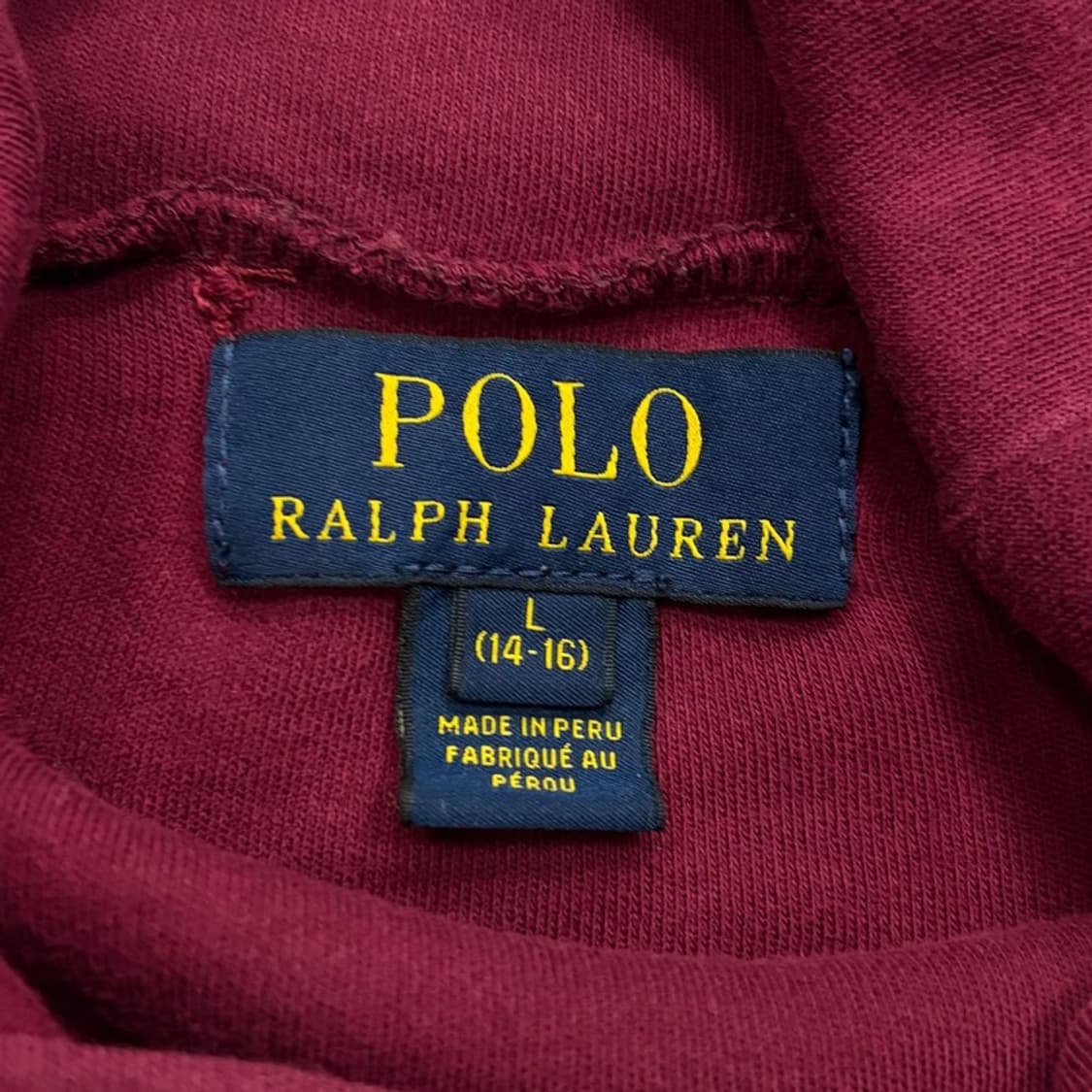 폴로랄프로렌 로고 터틀넥 롱슬리브 v2976 상품이미지8