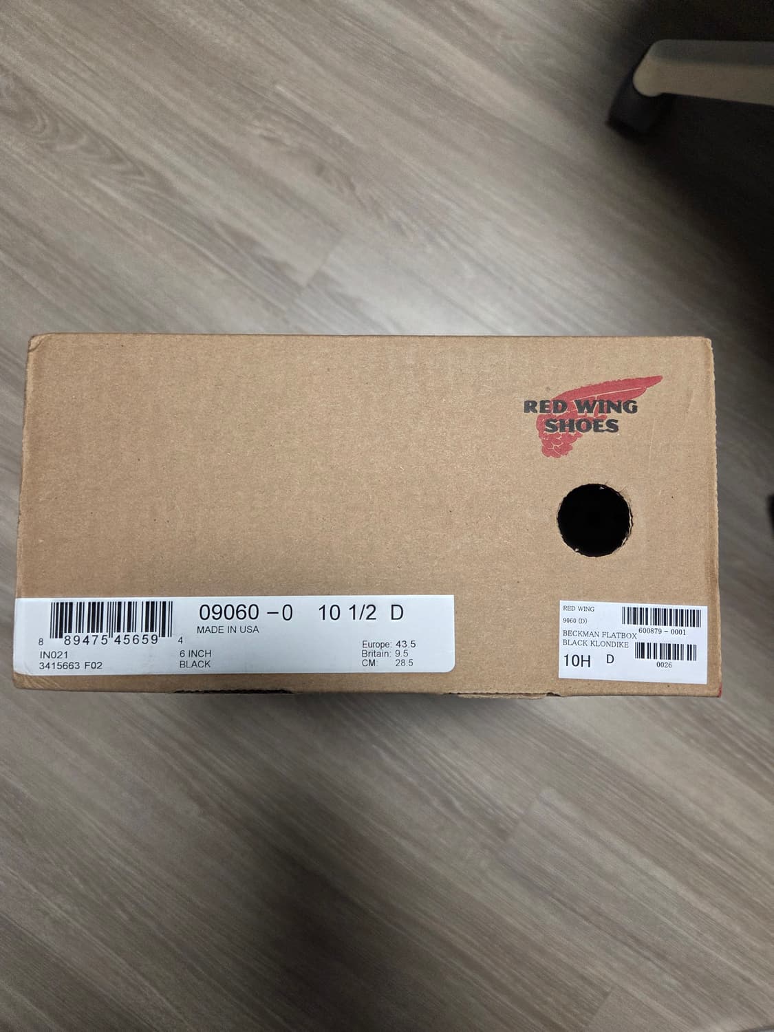 레드윙 벡맨 9060 판매(285mm) 상품이미지9