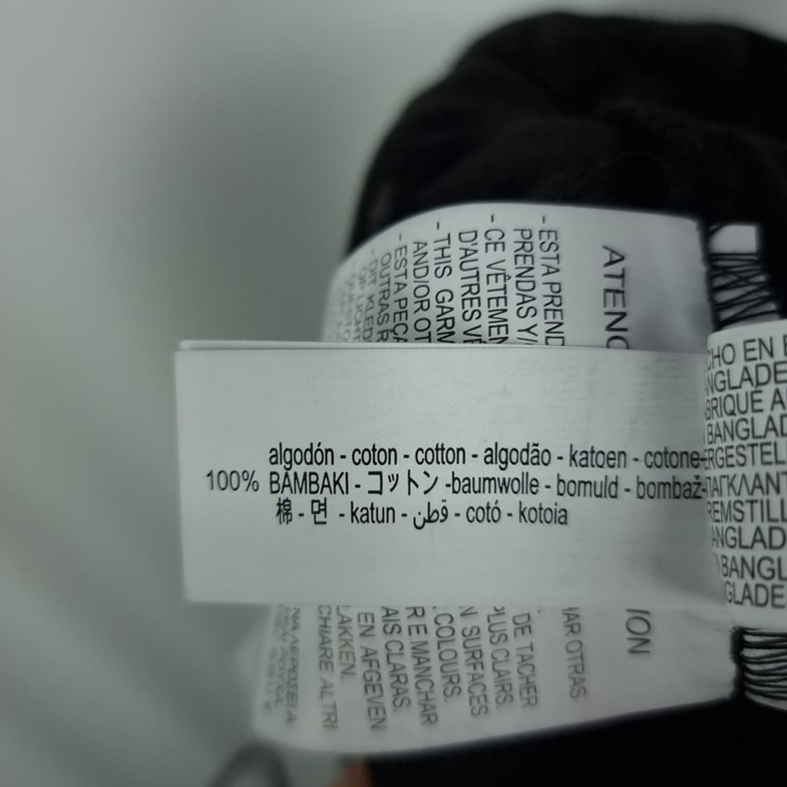 [자라] 멀티 포켓 와이드 블랙 데님 카고 팬츠 M18913 상품이미지8