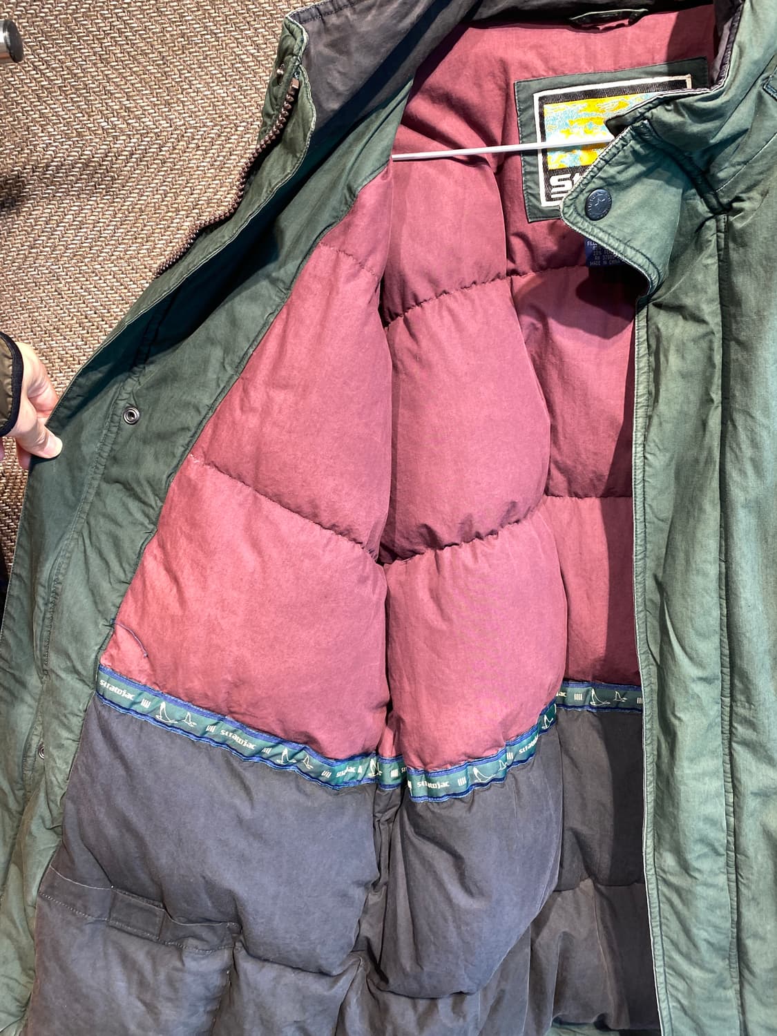 90s 스트라토잭 다운 필드 자켓 Stratojac 상품이미지7