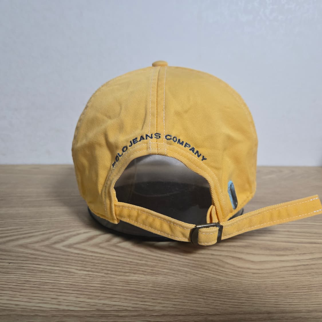 OS 폴로진스 빈티지 패치 볼캡 옐로우 상품이미지3