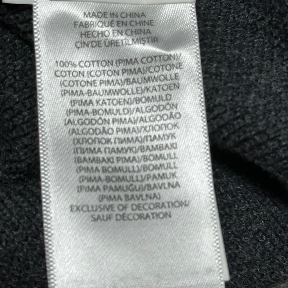 L 폴로랄프로렌 그레이 포니 챠콜 반집업 니트 상품이미지5