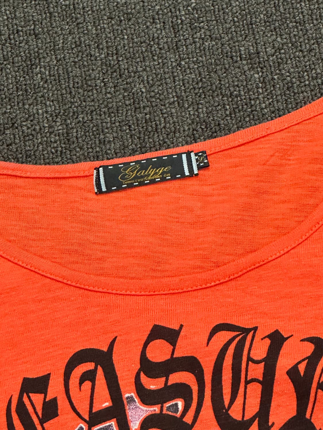 L)Japanese vintage y2k 스컬 프린팅 롱슬리브 상품이미지3