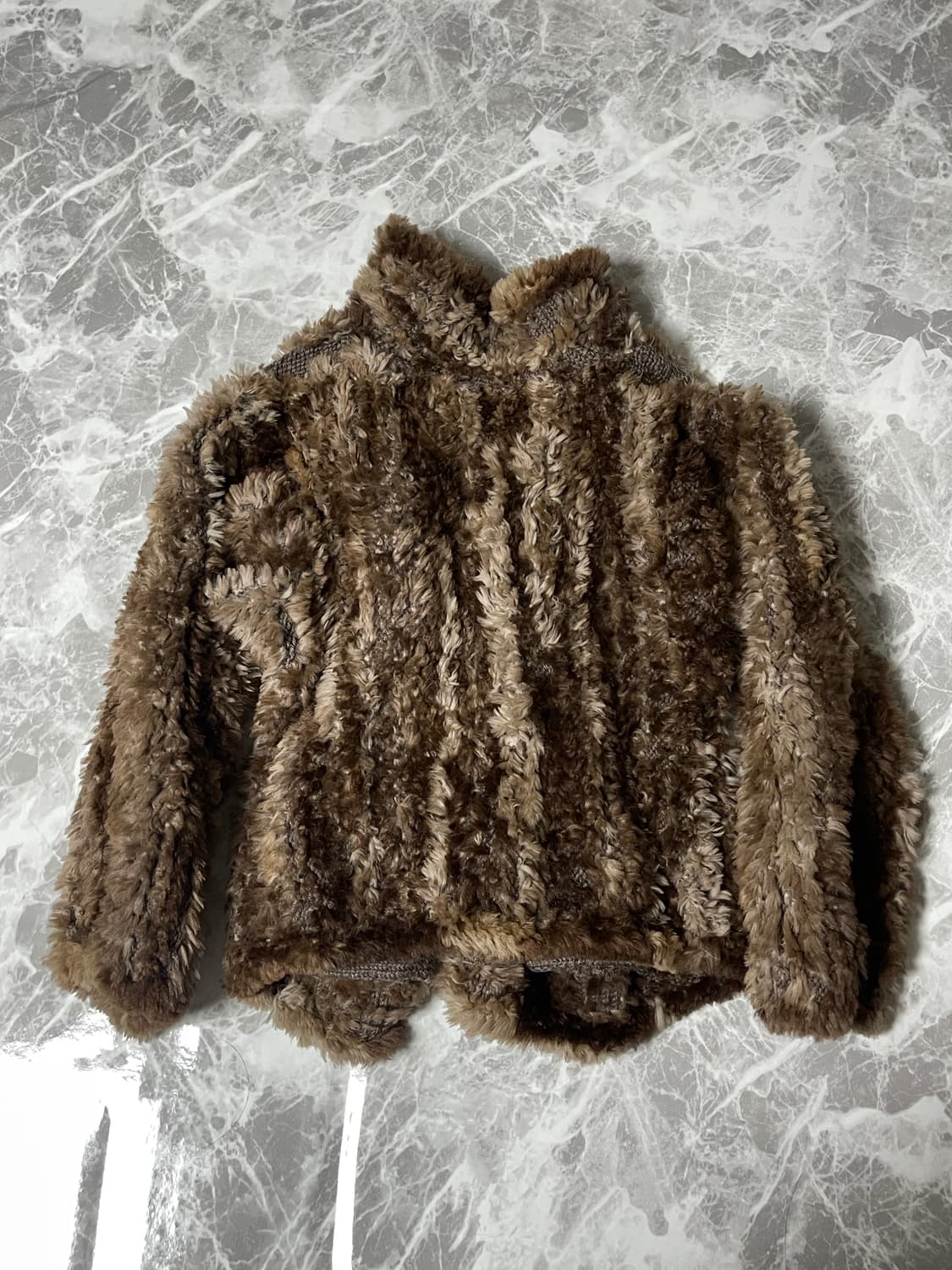 (Japanese vintage)grunge fur jacket 상품이미지6