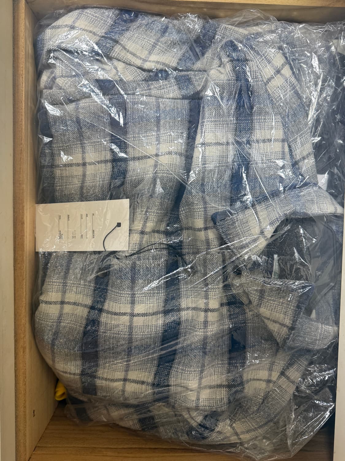 [3] 아프레쎄 26ss check shirt blue 상품이미지2
