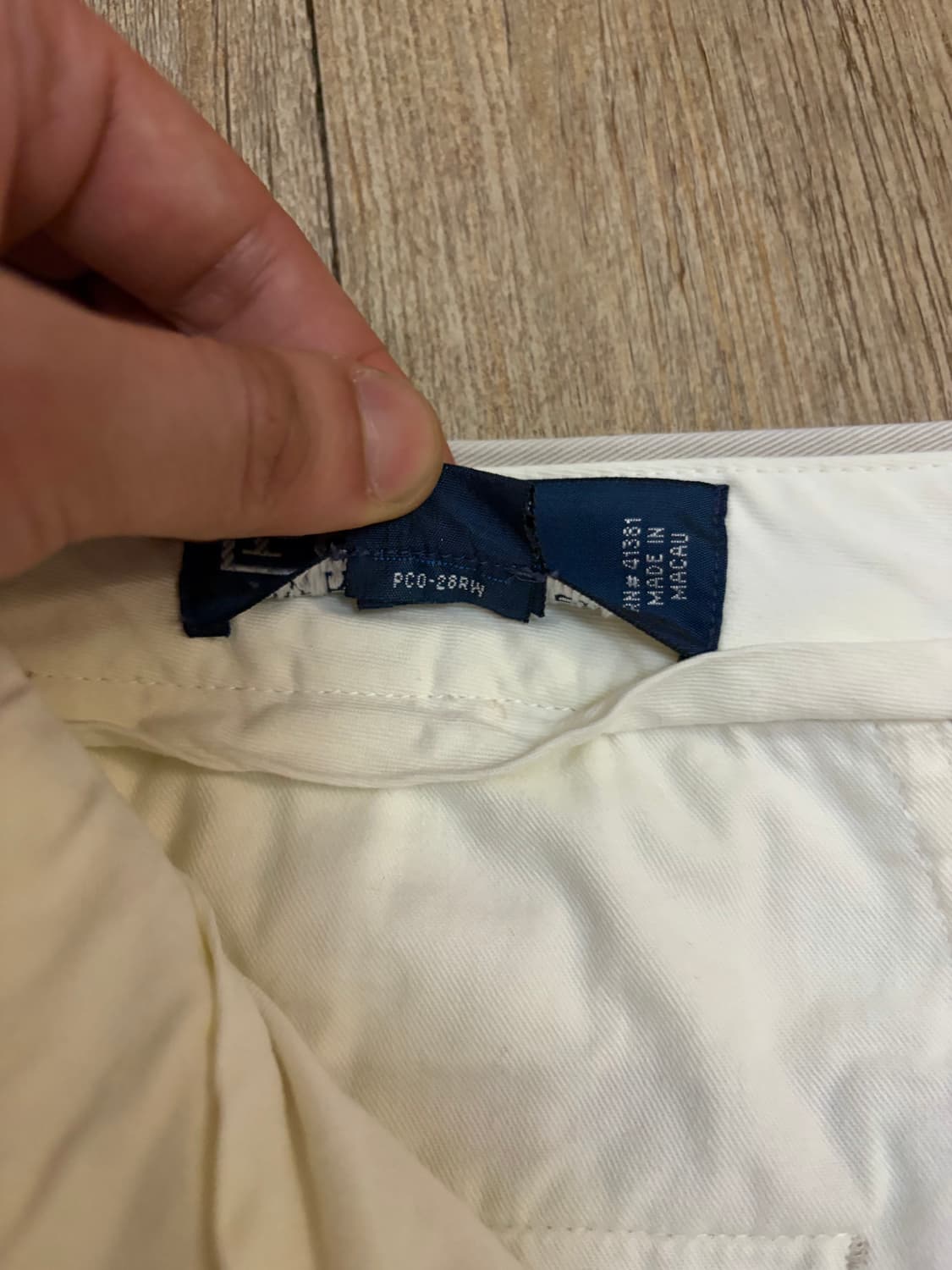 00s 폴로 랄프 로렌 앤드류 치노 팬츠 아이보리 31/30 상품이미지4