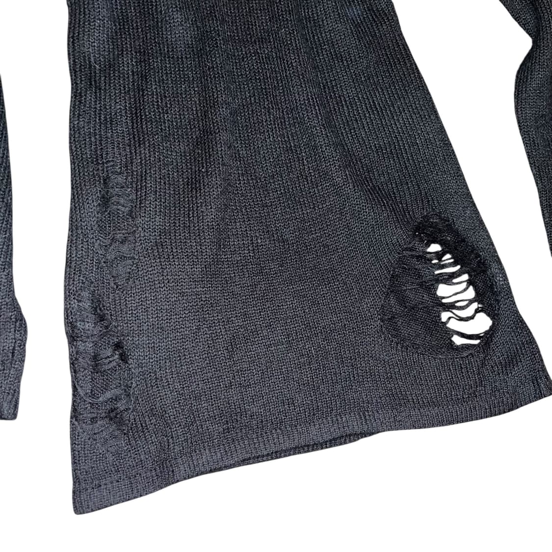 KNICK KNACK 닉낵 그런지 롱 긴팔 니트 y2k갸루펑크 상품이미지3