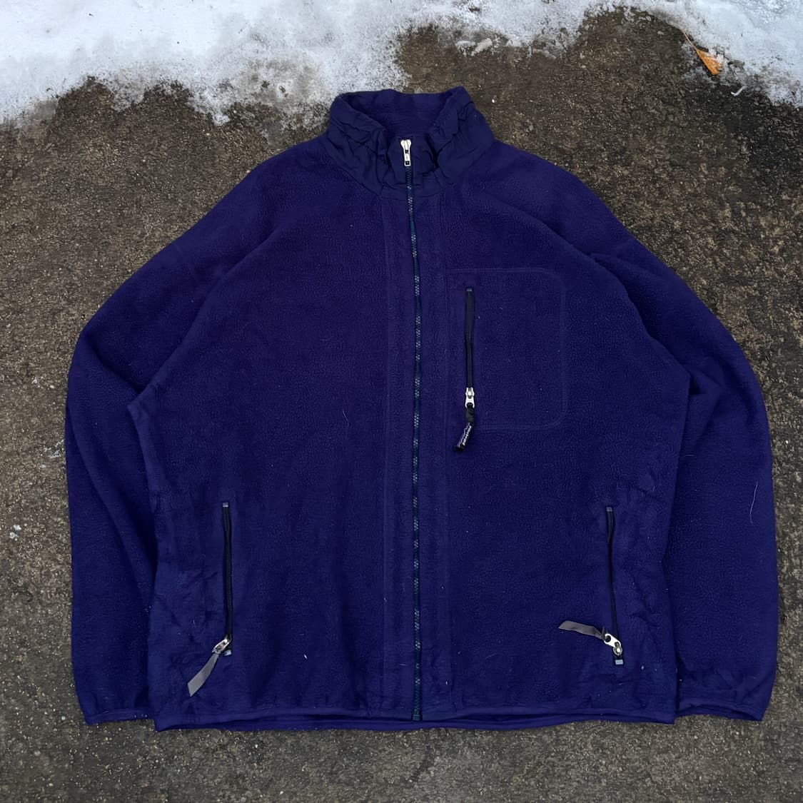 빈티지 파타고니아 퍼플 신칠라 풀집업 상품이미지1