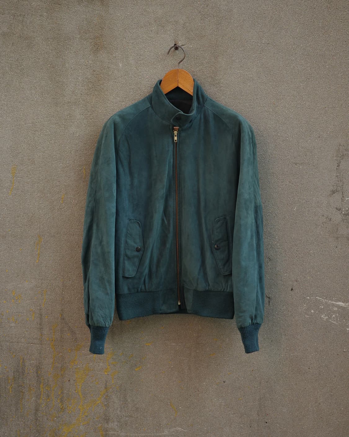 80‘s Reed sportswear 스웨이드 해링턴 자켓 상품이미지1