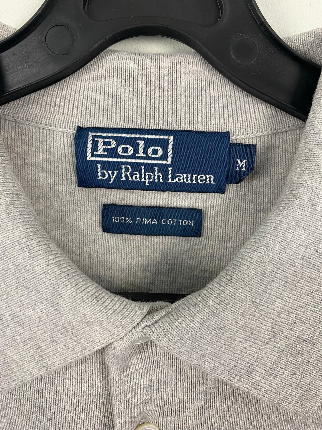 폴로 랄프로렌 그레이 카라 니트 M <616> 상품이미지3