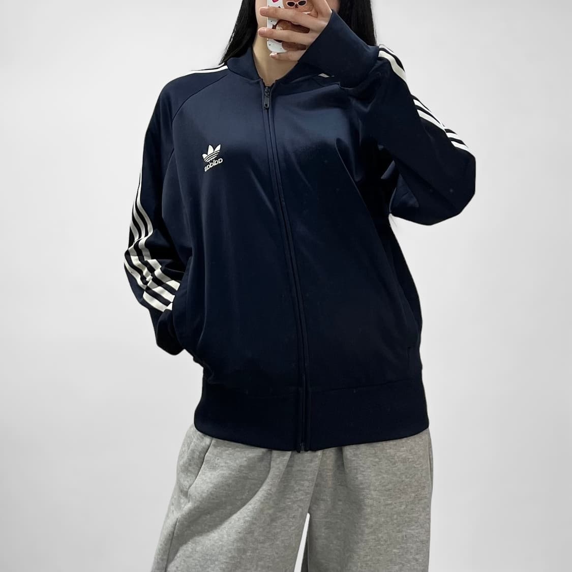 아디다스 슈퍼스타 트랙탑 져지 네이비 상품이미지1