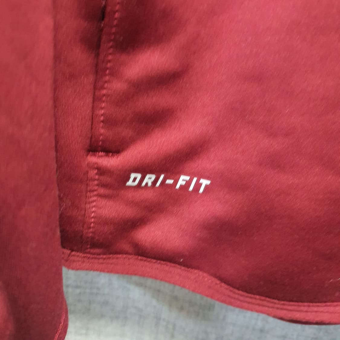 나이키 스우시 드라이핏 레드 져지 집업  상품이미지3